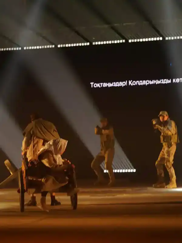 В ТУРКЕСТАНСКОМ МУЗЫКАЛЬНО-ДРАМАТИЧЕСКОМ ТЕАТРЕ СОСТОЯЛАСЬ ПРЕМЬЕРА СПЕКТАКЛЯ "ПЕЙІШ" (3)