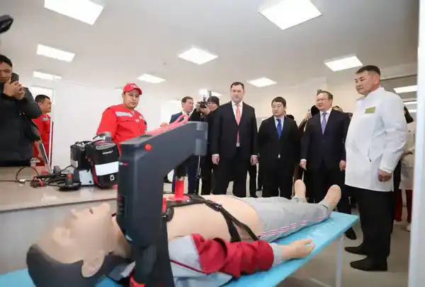 В Мангистау открыли вторую в стране уникальную станцию скорой помощи (10)