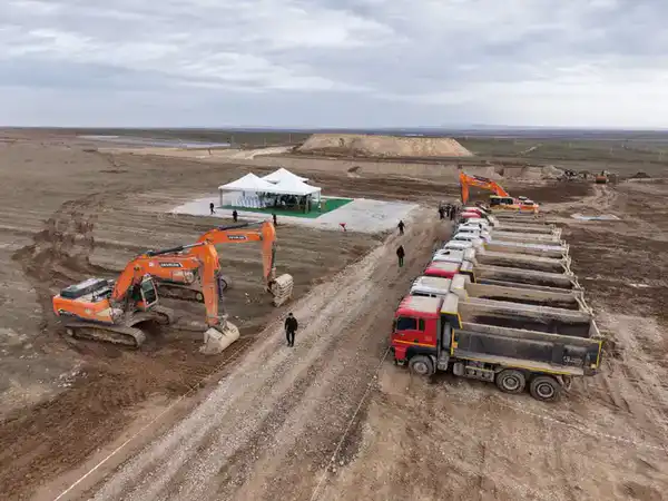 В ТУРКЕСТАНСКОЙ ОБЛАСТИ НАЧАЛОСЬ СТРОИТЕЛЬСТВО ПЕРИНАТАЛЬНОГО ЦЕНТРА НА 200 МЕСТ (4)