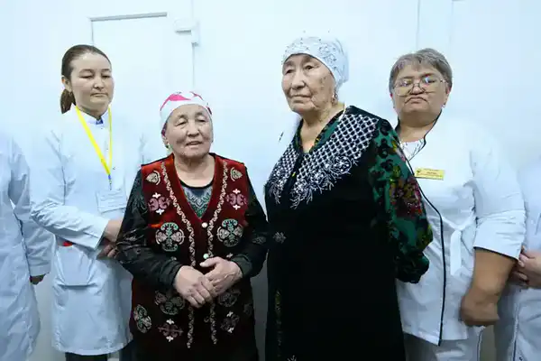 В Аксуатском районе в двух селах открылись медицинские пункты (5)