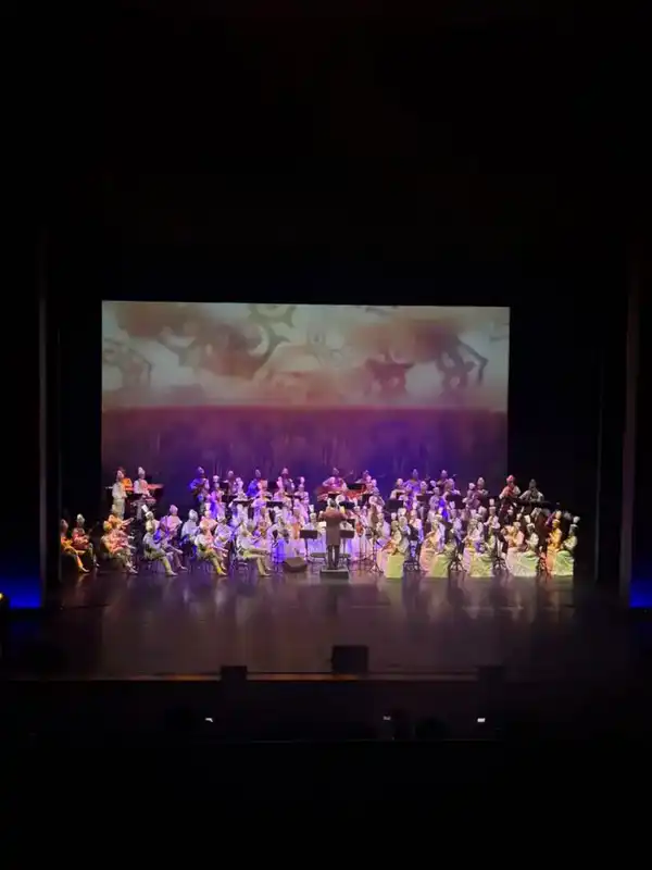 Димаш Кудайберген выступил на творческом вечере Абылая Тлепбергена (7)