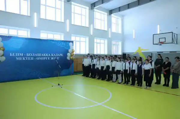 В селе Енбек Костанайского района открылась новая школа (10)