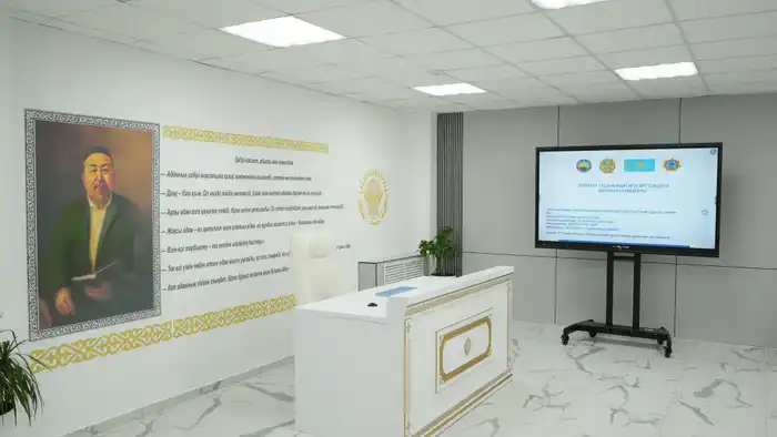 Глава МЧС открыл модернизированную пожарную часть в городе Хромтау (2)