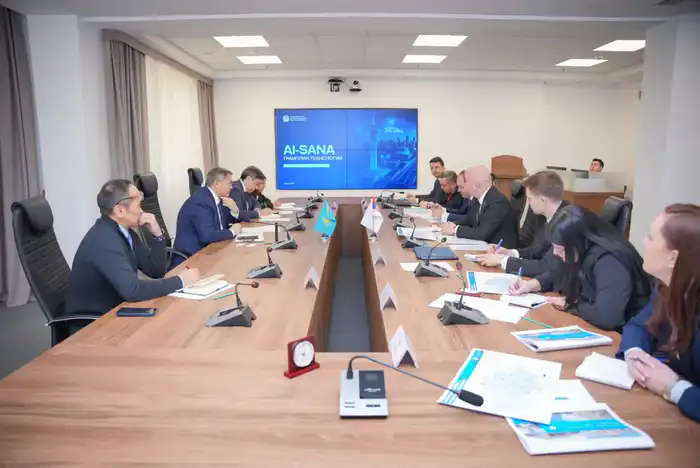 Состоялась встреча министров Казахстана и Сербии по вопросам научно-технологического сотрудничества (5)