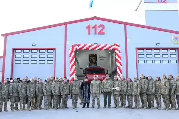 Глава МЧС открыл новую пожарную часть в Мартуке (5)