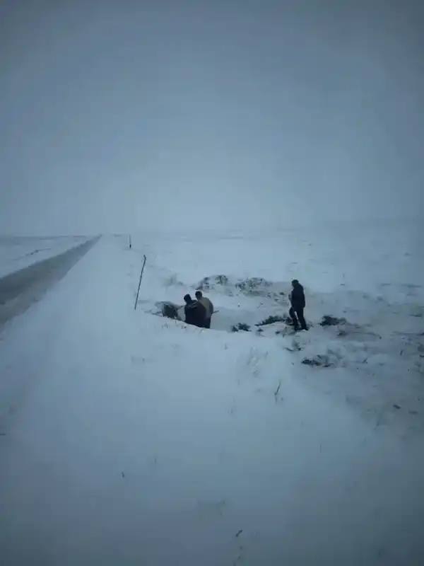 В Курчумском районе начались работы по подготовке к весеннему паводку (6)