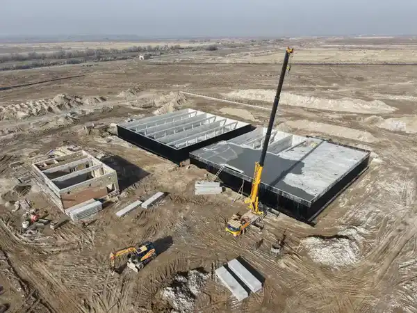 На 70% завершено строительство Шардаринского группового водопровода в Туркестанской области (6)