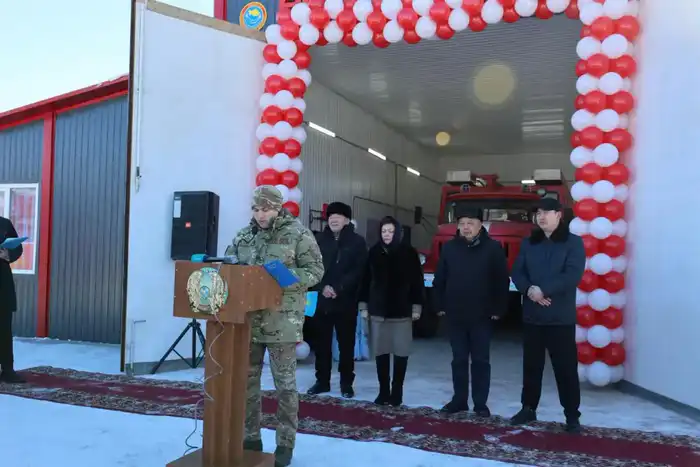 160-ый добровольный пункт пожаротушения открылся в Западно-Казахстанской области (5)
