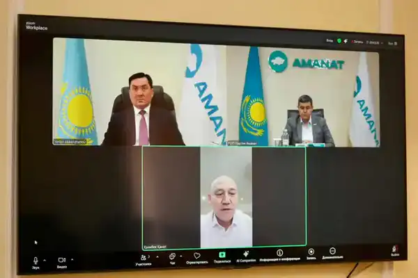 Газификация Астаны и поддержка бизнеса: Ерлан Аккенженов провел онлайн-прием граждан на площадке «AMANAT» (4)