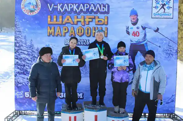 Лучших лыжников-марафонцев определили в Каркаралинске (10)