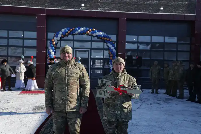 Реновация пожарных частей: Чингис Аринов открыл модульную пожарную часть в городе Ерейментау (6)