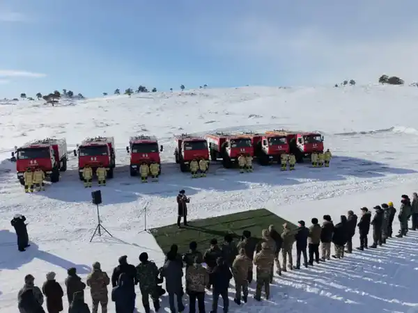 Противопожарная техника передана в Баянауыльский государственный национальный природный парк (3)