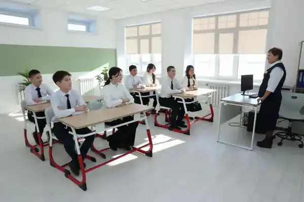 В селе Енбек Костанайского района открылась новая школа (6)