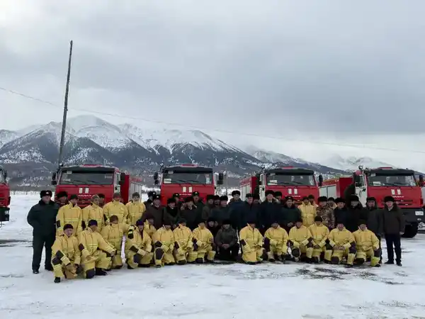 Противопожарная техника передана в Катон-Карагайский государственный национальный природный парк (4)