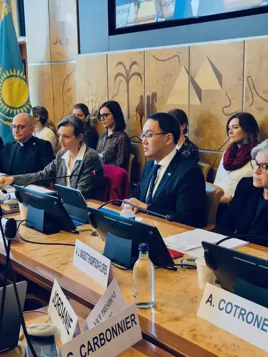 Казахстан выступает за укрепление роли мультилатерализма и развитие эффективного сотрудничества для выработки совместных ответов на глобальные вызовы (8)