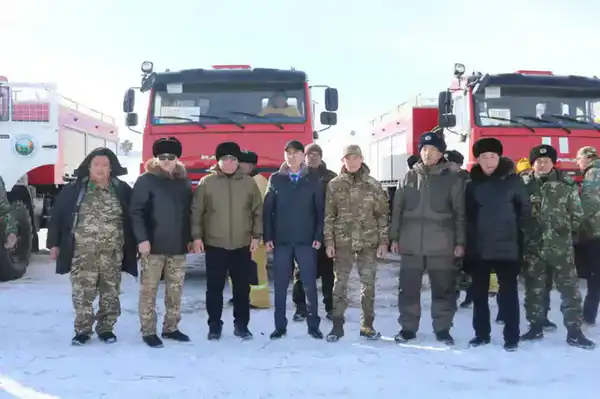 Противопожарная техника передана в Баянауыльский государственный национальный природный парк (2)