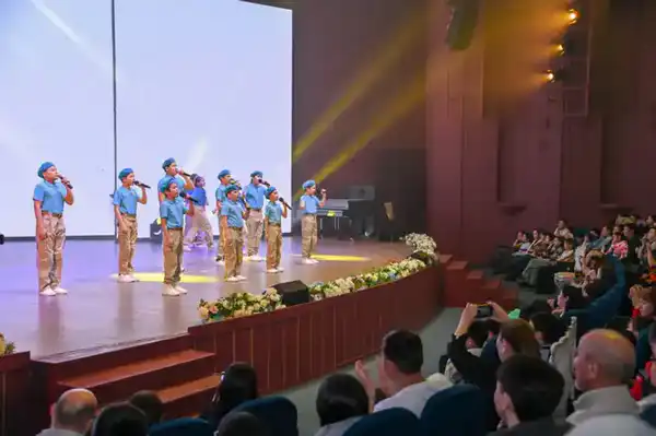 В Астане состоялся отчетный концерт студии «Жас сарбаз» имени Нургисы Тлендиева (5)