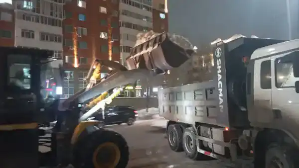 Почти 2 000 единиц спецтехники задействовано в снегоуборочных работах в Астане (3)