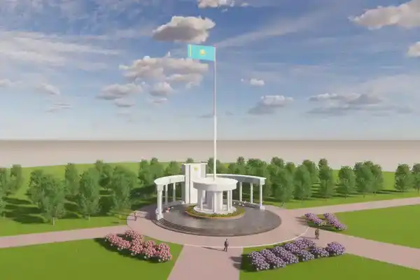 «Абайға құрмет»: в Семее началось строительство Площади государственных символов (2)