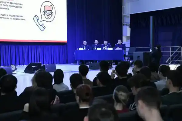 «Закон и порядок»: в Астане прошел телемост среди студентов с осужденными (2)