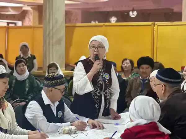 В Астане прошел зимний интеллектуальный турнир среди пенсионеров (5)