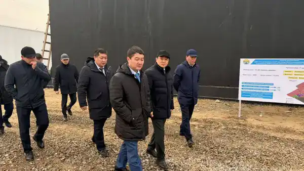 Нурдаулет Килыбай ознакомился со строительством водонасосной станции в сельском округе Атамекен (4)