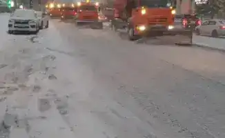 Снежная буря в Астане: уборка продолжается