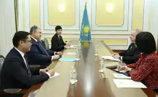 Встреча Министра иностранных дел Казахстана с Послом Турции обсуждение двустороннего сотрудничества