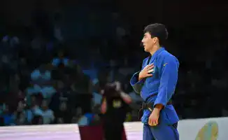 Аман Бақытжан - Париждегі Үлкен дулыға турнирінде қола жүлде алған қазақстандық дзюдошы