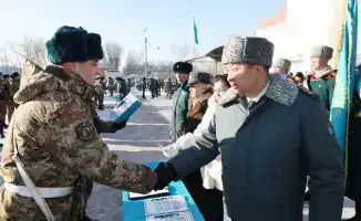 Принятие военной присяги новобранцами в Астане: символ единства и начала служения Родине
