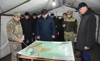 Усиление мер по предотвращению чрезвычайных ситуаций в Сауранском районе Туркестана