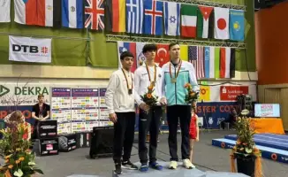 Нариман Курбанов из Казахстана завоевал бронзовую медаль на этапе Кубка мира в Германии