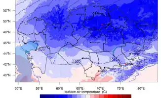 Прогноз погоды высокого разрешения Казгидромет на суперкомпьютере КазНУ