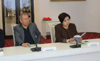 Презентация книг Амангельды Кеншиликулы в столице