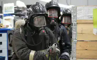 Пожарно-тактические учения МЧС на объектах с массовым пребыванием людей