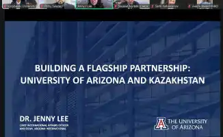 Казахстан и Аризона: новые горизонты науки