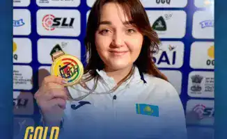 Елизавета Безрукова завоевала золото на чемпионате Азии по стрельбе из малокалиберной винтовки