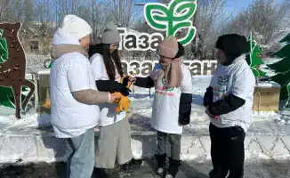 Экологическая культура акция Живи без пластика Бухар-Жырауский район