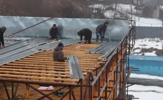 Снос незаконного дома в Ерменсае