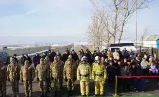 В Узынбулаке открылся новый добровольный пожарный пункт