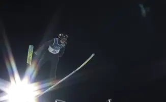 Илья Мизерных лучший результат Казахстана прыжки на лыжах с трамплина