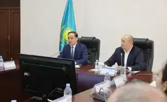 Встреча Карашукеева с предпринимателями Жамбыла