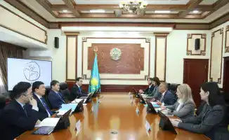 Аким Мангистауской области Нурдаулет Килыбай обсудил с представителем UNICEF вопросы благополучия детей и молодежи