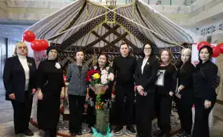 Площадка проекта Одно село один продукт в аэропорту Жезказгана