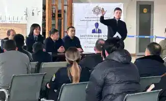 Обучение по антитеррористической безопасности в международном аэропорту «Аулие Ата» г.Тараз