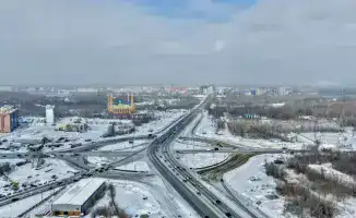 В Усть-Каменогорске введено круговое движение в пилотном режиме в связи со строительством транспортной развязки