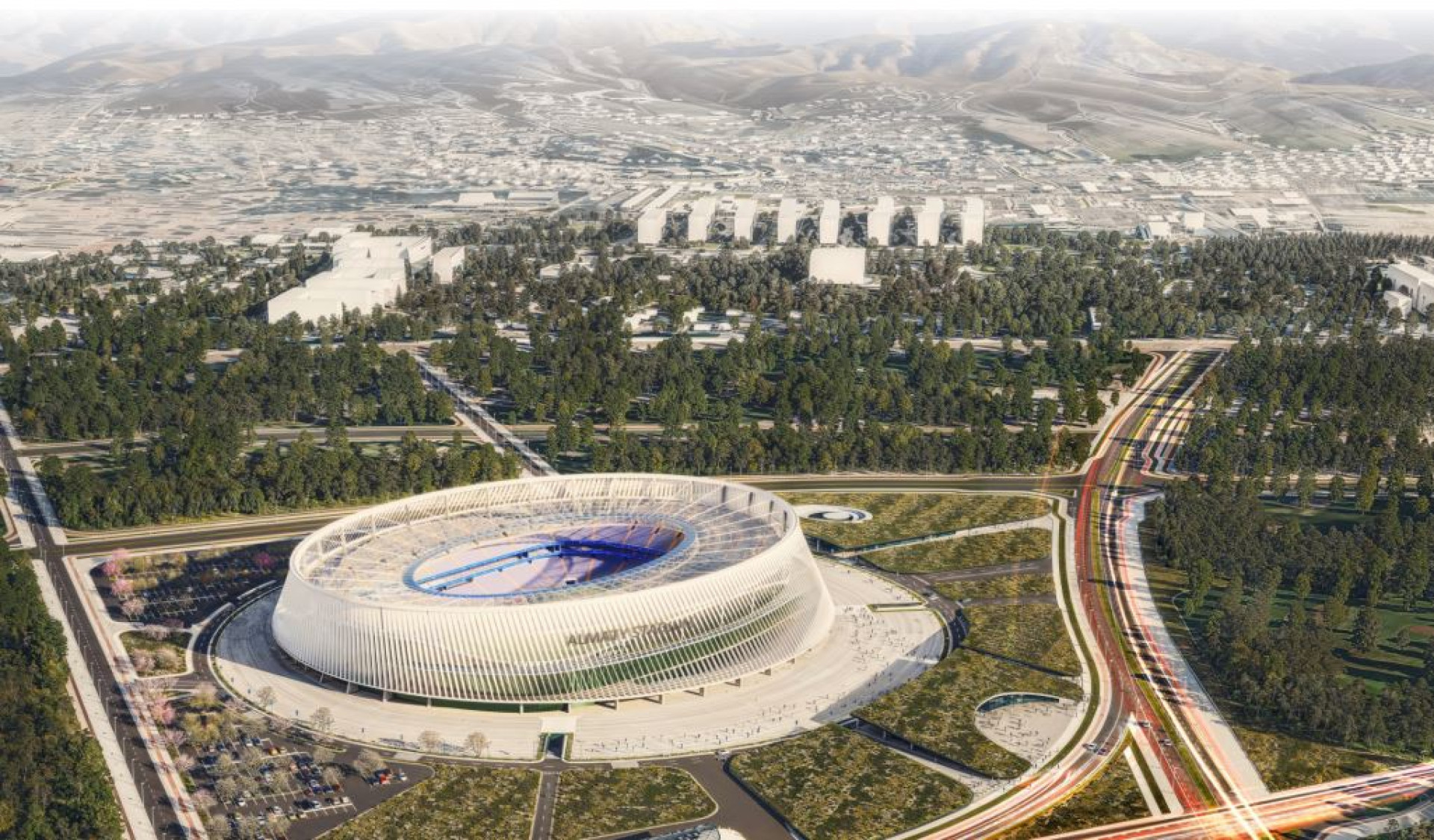 Предварительный эскиз стадиона