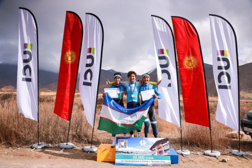 Столичный велосипедист стал чемпионом соревнований в Кыргызстане (2)