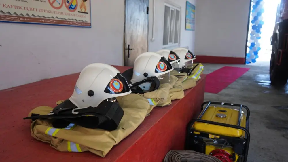 В Казахстане открыт 161-й добровольный пункт пожаротушения «Ауыл құтқарушылары» (7)