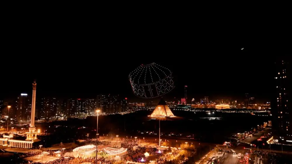 Масштабное дрон-шоу прошло в Астане в честь Наурыз мейрамы (6)